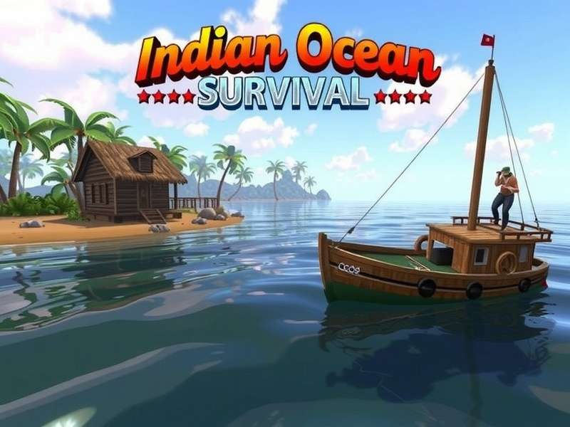 Indian Ocean Survival Crafting System
